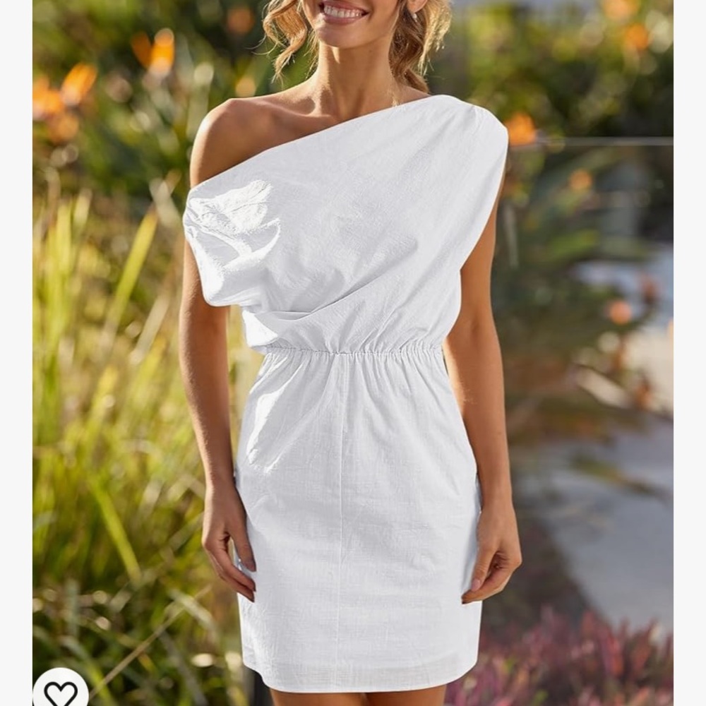 NWT - Woman’s Summer Dress One Shoulder - Size XL